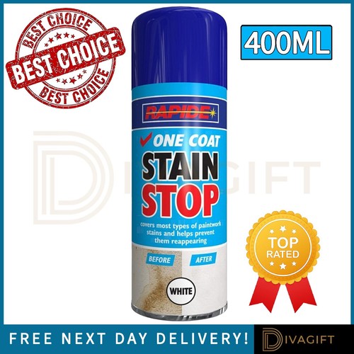 White stain stop spray one - white,