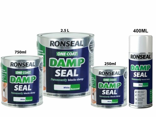 Ronseal one coat damp - damp, seal