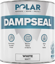 Polar White Damp Seal Paint -