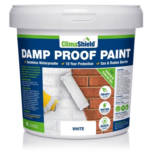 Damp proof paint brick - proof,