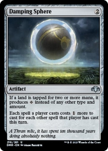 Damping sphere dominaria - damping,