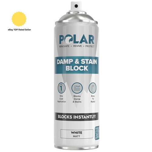Polar damp stain block spray - damp,
