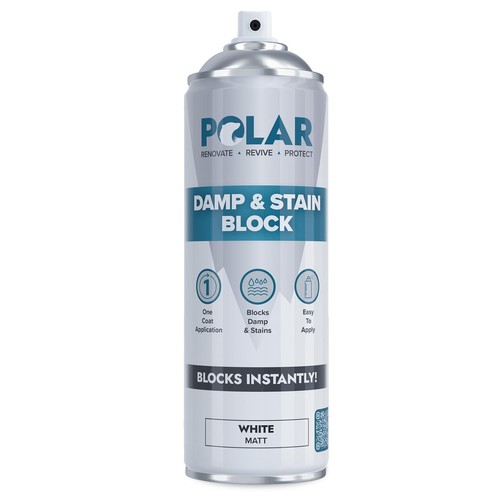 Polar damp stain block spray - &,