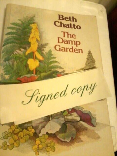 Beth chatto signed the - beth, 'the