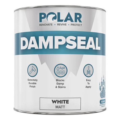 Polar damp seal paint - damp,