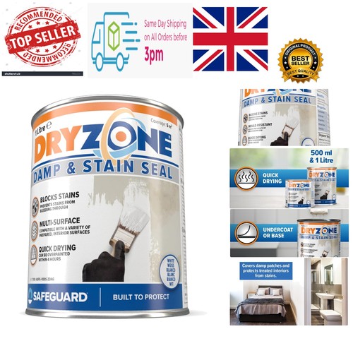 Damp stain seal - stain, 500ml